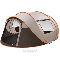 N\C Tente d'extérieur automatique s'ouvre en 1 seconde tente de camping en plein air tente à lancer à la main pour 5 à 8 personnes