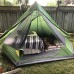 Outbound Tente de tipi 6 personnes pour camping avec sac de transport et pluie | Résistant à l'eau | 3 saisons | Vert