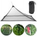RYSF Tente anti-moustique pour garder les insectes à l'écart Tente de camping pour lit simple Moustiquaire Filet décoratif Couleur : gris Dimensions : 220 x 120 x 100 cm