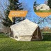 Skandika Freya Tipi en coton pour 12 personnes Sol amovible par fermeture éclair parois latérales enroulables 6 x 4 m hauteur 3m étanche | Tente robuste pour jardin glamping camping