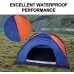 Tbest Tent Outdoor Waterproof Tent for Camping Backpacking with Door and Window