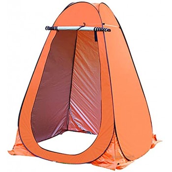Tente à Langer Portable et Chaude pour l'automne et l'hiver imperméable et Chaude pour Le Bain revêtue d'argent pour la pêche à Ouverture Rapide 2021 7 30Size: Double,Color:Orange