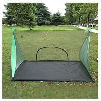 Tente d'été en maille Toit en gaze Tentage simple Sans tige Portable Anti-moustique Camp Paravent suspendu Pour extérieur et extérieur