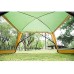 Tente extérieure pergola de Vacances de Pique-Nique auvent d'ombre de Barbecue pour 8-10 Personnes en Camping Tente Anti-Insectes de Grand Espace