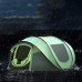 Tente Portable Étanche Et Épaisse Camping Familial Automatique Ouverture Rapide Étanche Facile À Installer Rapidement en Tissu Portable De Grande Capacité Couleur: Vert