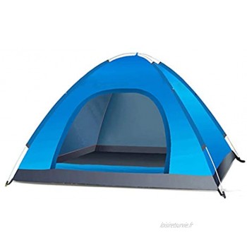 XYX Tentes chapiteaux Outdoor Sun et étanche à la Pluie Tente for 2-3 Personnes entièrement Automatique épaissie Double Camping Tente Champ Tentes instantanées Color : E