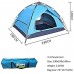 YBWBDB Tentes apparaissent pour Le Camping Tente de Camping de Camping Automatique étanche Tente Anti-UV Coupe-UV pour Le Camping Festivals de randonnée,Vert