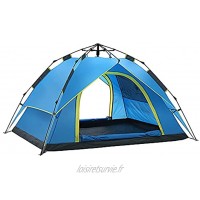 YBWBDB Tentes apparaissent pour Le Camping Tente de Camping de Camping Automatique étanche Tente Anti-UV Coupe-UV pour Le Camping Festivals de randonnée,Bleu