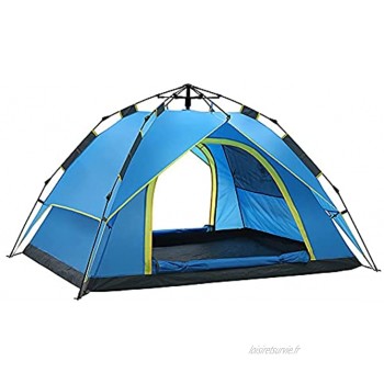 YBWBDB Tentes apparaissent pour Le Camping Tente de Camping de Camping Automatique étanche Tente Anti-UV Coupe-UV pour Le Camping Festivals de randonnée,Bleu