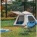 ZYM Tentes chapiteaux Camping Tente 3 4 Personne Big Mesh de Windows imperméable UPF50 + for la Famille Randonnée Alpinisme Voyage Tentes instantanées Color : Pink
