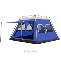 CXQWAN Tente de Camping familiale instantanée Grande Plage Facile à Installer des tentes familiales utilisez Toutes Les Saisons propices à la Vie Heureuse de Camping en Plein air