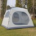 GH-YS 2m Pop-up Beach Shelter Tentes Portable pour 2-3 Personnes Tente instantanée Automatique étanche Anti-UV Ombre Camping Tente Jardin auvent Famille Cabana