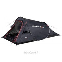 High Peak Campo Pop Up Tent Unisex-Adult Black Taille Unique