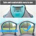 HXSD 2-3 Personnes Tente de Camping entièrement Automatique Coupe-Vent étanche Pop-up Tente Famille extérieure Installation instantanée Tente 4 Saisons