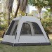 JTYX Tente escamotable Automatique pour Tente instantanée Portable pour 3 à 5 Personnes imperméable Coupe-Vent et Protection UV adaptée aux Voyages en Plein air et en randonnée