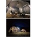 JTYX Tente escamotable pour 5-8 Personnes Tente de Camping instantanée avec Double Porte Tente familiale légère avec Sac de Transport pour Camping Familial en Plein air randonnée pêche Festival
