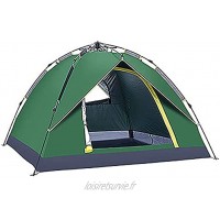 Pteng Tente Instantanée Portable Pratique Famille Camping Tente Pop Up 2 3 Personne Tente Automatique Coupe-Vent Imperméable pour Camping Parc d'alpinisme Bord De Mer 2 Personnes