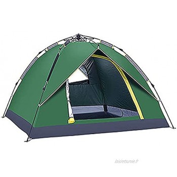 Pteng Tente Instantanée Portable Pratique Famille Camping Tente Pop Up 2 3 Personne Tente Automatique Coupe-Vent Imperméable pour Camping Parc d'alpinisme Bord De Mer 2 Personnes