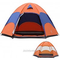 sympuk Tente de Camping 4-8 Personnes Tente Pop Up Ultra Tente Dôm Portable Tente Instantanée avec fenêtre Tente d'abri Solaire Anti-UV Coupe-Vent Étanche pour Camping Randonnée 240x240x145cm dutiful