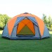 Tente de Camping familiale instantanée 8-10 Personnes Famille Double Couche Three-Portes Sun Protection Sun Protection Hexagon Tente pour Camping Randonnée Trekking