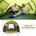 Zenph Tente Camping Automatique Pop Up Ouverture Rapide Tente instantanée Camping Randonnée Familiale Exterieur Sun Shelter