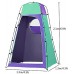 ZHANGKAIXUAN Tente extérieure Tente de Douche de Camping Tente de Protection de la Vie privée Portable Tente de Toilette extérieure avec Tente d'hébergement à l'abri Portable Vestiaire