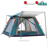 ZYCWBW Pop Up Tente Tentes Instantanées pour Camping 3-4 4-5 Personnes Pop Up Ouverture Rapide Camping Randonnée Tente Aavec pour Outdoor Camping Trekking Randonnée