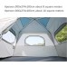 ZYM Tentes chapiteaux Semi-Automatique Pop Up Camping Tente 6 8 Personne avec 1 Porte et 3Mesh Fenêtres Tente instantanée for randonnée en Plein air Tentes instantanées