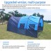 Camping Tents Outdoor Multi-Person Team Tunnel Tent,Tents Suitable for Outdoor Leisure Team Development Outdoor Camping Family Spring Trips Outdoor Fishing