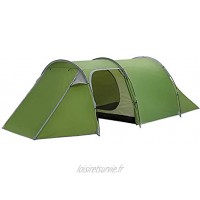 Llw Tente de Tunnel de Camping pour 3-4 Personnes Tissu en Polyester 190T de Haute qualité Double Protection Solaire et Coupe-Vent Durable Facile à Installer Compte Interne indépendant