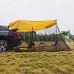 POXIAO Tente SUV Unisexe Orange 290 * 200 * 200 cm Tente de Voiture SUV Guide Gear pour Camping-Car Tentes de Camping pour Voiture SUV Tout-Terrain MPV s'adapte aux Matelas
