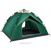 PPLAS Tentes Tente à Une Touche 3-4 Personnes Tente de Camping est Facile à Installer 1 Apparition d'une Escalade de Plage Coupe-Vent Anti-ultraviolette avec Sac Tentes Tunnel
