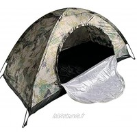 Tente De Camping en Plein Air Tente Anti-UV Imperméable pour 3 Saisons Ultra-légers Tentes De Trekking De Camping Simple avec Sac À Dos # T2G-Gray,Chine
