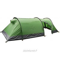 Tente tunnel everest1953Maipo 2,5personne 10mmm en silicone vert