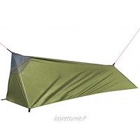 Une Tente ultralégère à Tour 1 Personne Tente de Camping auvent Portable randonnée Alpinisme randonnée Tente Unique étanche