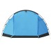 VIENDADPOW Camping & randonnée Tente de Camping Tunnel 4 Personnes Bleu
