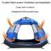 XJH-tente Tentes Automatique Pop-Up Tente de Plage Rouleau Tapis Protection UV Portable Ultra-léger Tente for extérieur Rapide Sun Abris Dome Tentes Tente randonnée imperméable à l'eau for Le Camping