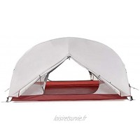 HIXISTO Tente De Plage,Abris De Plage Double Couche imperméable Tente extérieure en Aluminium Gris Rod Ultraléger Camping Tentes Mat Size : 2 Person Gray mongar