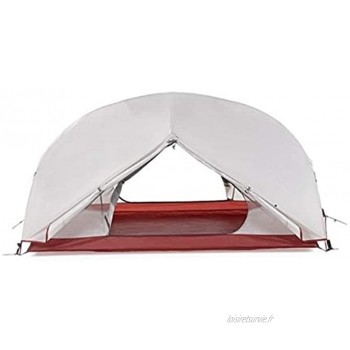 HIXISTO Tente De Plage,Abris De Plage Double Couche imperméable Tente extérieure en Aluminium Gris Rod Ultraléger Camping Tentes Mat Size : 2 Person Gray mongar