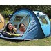 IREANJ Plage Tentoutdoor entièrement Vitesse Automatique Double Open abris Soleil Portable Camping épaissie enfants'S Parc Tente