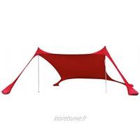 Ravcerol Pop Up Family Beach Tent Lightweight Beach Tent Sun Shelter UPF50+ UV Proof Lightweight Sun Shade Tent with 4 Free Pegs for Family Camping Trips Fishing Picnics