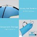 XCUGK Grande Tente de Plage Familiale Anti UV Abris de Plage Portable Tente pour 3-4 Personnes Comprend Un Sac de Transport pour Plage Pique Nique Pêche Camping