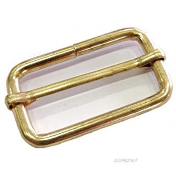 32mm Triglide Or Curseur Boucle pour Sangles Sac à Dos Attaches Sangle Colliers et Accessoires pour Animaux Sac Durable léger Paquet de 50