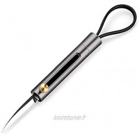Rawisu Mini Couteau Porte-clés Couteau Pliant Multifonction Portable de Survie en Plein air Couteau de Poche Porte-clés Multi-Outils