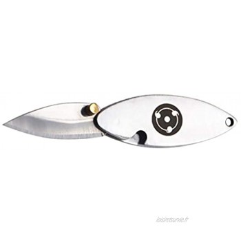 ULTECHNOVO Mini couteau de poche en acier inoxydable Petit couteau pliant Pour portefeuille décoration cuisine voyage camping