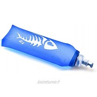 Defeat Gourde pliable Soft Flask Sans BPA Pour sac à dos d'hydratation Réservoir d'eau pour la randonnée le jogging le camping et l'escalade
