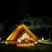 Dongxiao Lanterne Camping LED Camping Lumière Lanterne Électrique Batterie De Lampe À Piles Tente Suspendue pour Randonnée en Plein Air Camping Accessoires Color : Orange