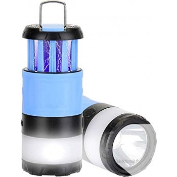 Lampe de Camping à LED étanche Lampe Anti-Moustique Lumières de Tente Extérieures Rechargeables par USB Lanterne Portable pour à l'Intérieur et à l'Extérieur