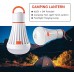 Lampe de camping LED de qualité supérieure 3 couleurs de lumière 4 modes Portable Pour le camping