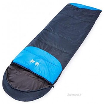 DLSM Sac de couchage d'extérieur portable pour adultes automne et hiver épaissississant résistant à l'humidité quatre saisons pour le camping la randonnée la randonnée le camping la randonnée le sac